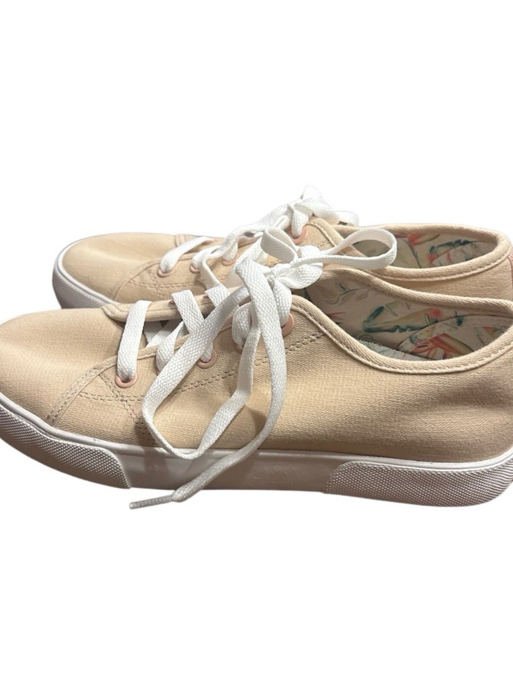 Vionic Oasis Sneakers Size 7 Tan NEW Without Tags - Picture 6 of 12